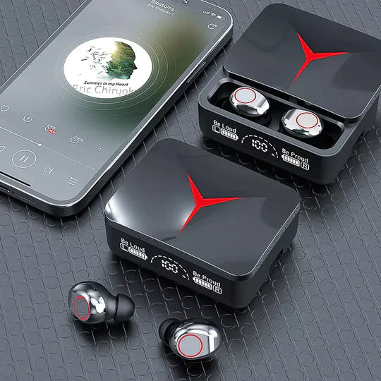 M90 Pro Wireless Earbuds With Power Bank.